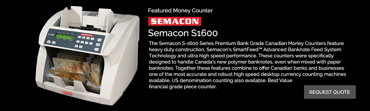 Featured Money Counter - Semecon 1600